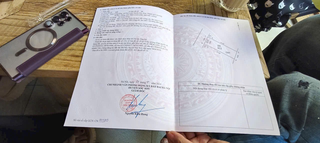Siêu phẩm phân lô phù linh sóc sơn