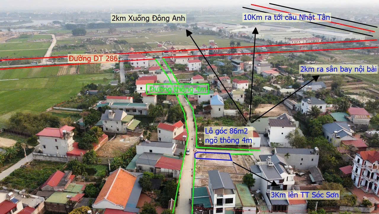 Siêu phẩm lô góc đông xuân sóc sơn